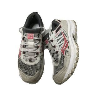 Saucony versafoam excursion tr13 road running shoe grey/Berry *NO INSOLES US8